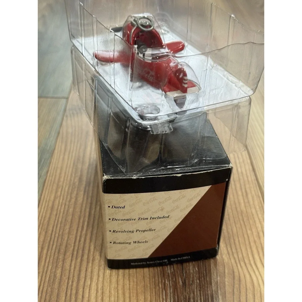 Coca-Cola Coke Pedal Plane Collector Edition 1997 New in Box